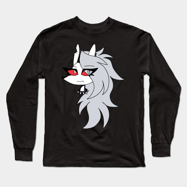 Helluwa boss Loona head Long Sleeve T-Shirt by d o r r i a n